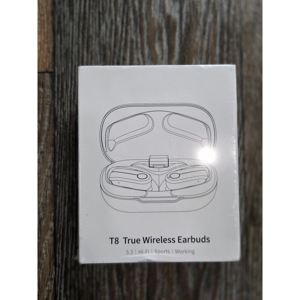 Besing T8 True Wireless Earbuds Bluetooth 5.3 Hi-Fi Sports Headphones Black NEW